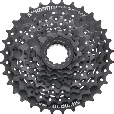 Kasetë biçiklete Shimano CS-HG31, 8 marsha, 11-34T, e zezë