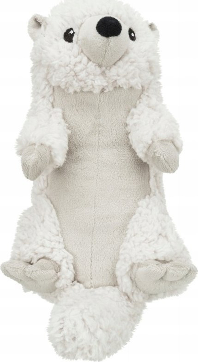 Lodër pellushi për qen Trixie Be Eco Otter Emir, 30 cm, me tingull, kafe