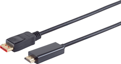 Kabllo DisplayPort S-CONN 10-71075, DP 1.4, 10m, 4K 60Hz, e zezë