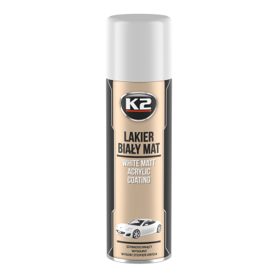 K2 LAKIER AKRYLOWY BIAŁY MAT 500ML