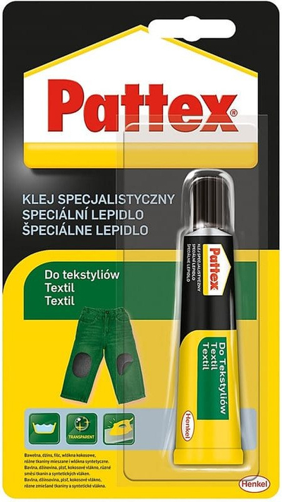 Ngjitës tekstili Pattex Special, 20g, transparent