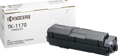 Toner printeri Kyocera TK‑1170, origjinal, me bojë të zezë