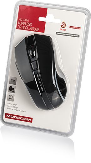Maus Modecom WRM1, wireless, USB, i zi