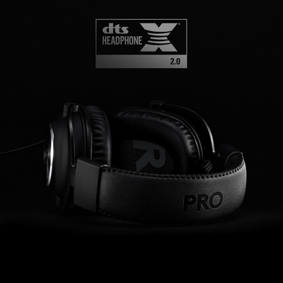 Kufje LOGITECH G PRO X 7.1, USB/3.5 mm, të zeza