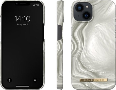 Mbrojtëse telefoni iDeal of Sweden Fashion Case Luminous Pearl, për iPhone 13, ngjyrë perlë