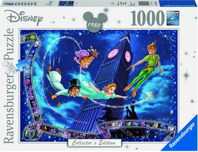Puzzle Ravensburger 1000 copa, Walt Disney Peter Pan, shumëngjyrësh