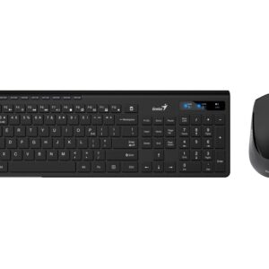 Set tastierë dhe maus Genius Slimstar 8230, wireless BT, layout BH HR SRB, i zi