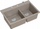 Lavaman kuzhine Quadron Marc 120 Workstation HQC7650U4_BS, dy vazo, GraniteQ, bezhë Soft Taupe
