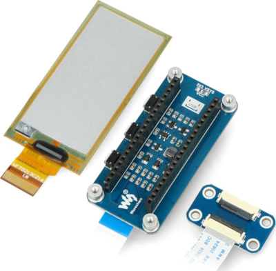 Modul ekran E-Ink Waveshare 20125 2.9", 296x128px, për Raspberry Pi Pico