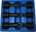 Set çelësa goditës SPLINE XZN, M14 M16 M18, 1/2", për VW