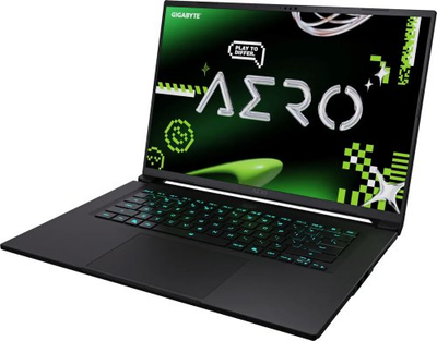 Laptop Gigabyte AERO X16 1WH93EEC64AH, 16", AMD Ryzen AI 7 350, 32GB RAM, 1TB SSD, NVIDIA GeForce RTX 5070, 165Hz, Windows 11, i zi/hirtë