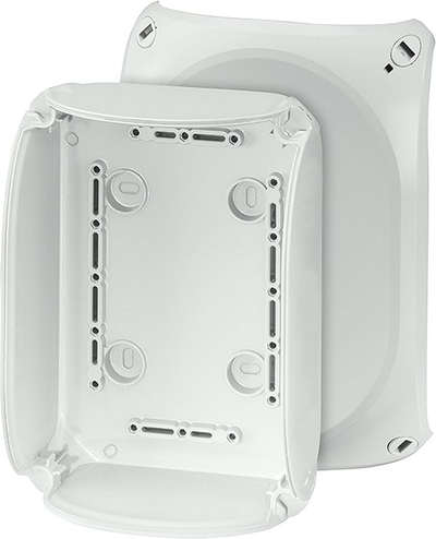 Kuti degëzimi sipërfaqësore Hensel KF 1000 H, 180 x 130 x 77mm, IP66/67, gri