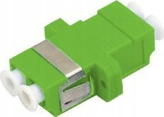 Adaptor fibër optike ALANTEC SM LC APC, duplex, single mode, jeshile