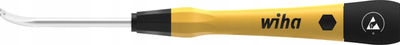 Kaçavidë e hollë Wiha PicoFinish ESD 43706, Softgrip, antistatike, e zezë