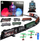 Set tren lodër Steam Train 620B, me drita, zë edhe tym, shina 151 cm