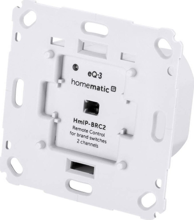 Buton muri Homematic IP HMIP-BRC2, 2 taste, i bardhë