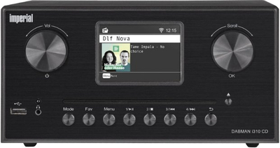 Sistem i vogël Hi Fi Imperial DABMAN i310 CD, radio DAB+ FM, radio interneti, Bluetooth, i zi