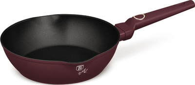 Tigan i thellë Berlinger Haus BH-8031 Leonardo, 28cm, turbo induction, burgundy mat