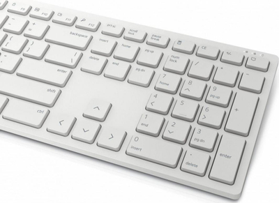 Сет тастатура и глушец Dell KM5221W, бела