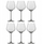 Set gota vere Schott Zwiesel Fortissimo Burgundy, 727ml, qelq transparent