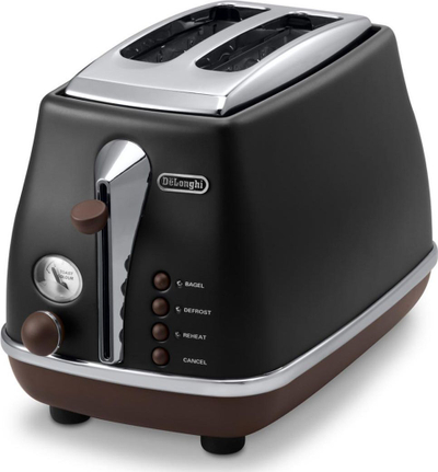 Toster DeLonghi, CTOV 2103.BK+BW