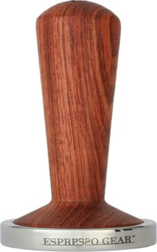 Tamper për espresso Espresso Gear Luce, 57mm, dru rosewood