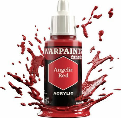 Акрилна боја The Army Painter Warpaints Fanatic Angelic Red, 18ml, црвена