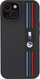 Këllëf telefoni BMW Tricolor M Collection për iPhone 15 6.1", polikarbonat TPU, i zi