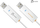 Kabllo USB j5create JUC400, USB 2.0, 1.8m, i bardhë
