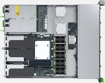 Server rack Fujitsu PRIMERGY RX1330 M5, Xeon E-2388G deri 5.1 GHz, RAM 32GB, gri