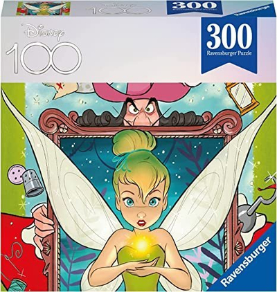 Puzzle Ravensburger Disney 100 Tinkerbell, 300 copa, 33 x 21 cm, shumëngjyrësh