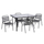 Set ngrënieje për ambient të jashtëm Prelude 5-pjesësh (HM21032), gri