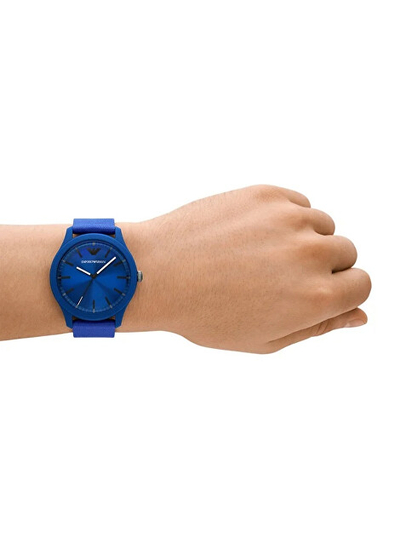 Orë për meshkuj Emporio Armani AR11616, e kaltër