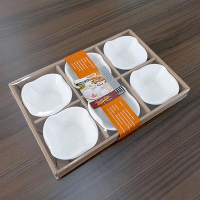 Set pjatash të vogla porcelani , 6/1. UNIMIKS