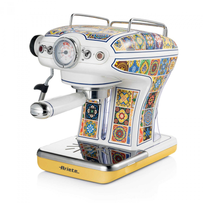 Аппарат за кафе Ariete Caffè Espresso Positano Edition 1389, 850W, 15 bar, сив