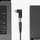 Adapter karikuesi për laptop Akyga AK-ND-D02, 7.4 x 5.0 mm në USB-C, 65W, i zi