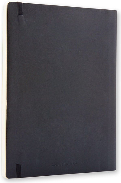Тетратка Молескин Classic Notes XL, 19x25cm, бели страници, црна