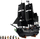 Set ndërtimi Pirate Ship Captain Jack Sparrow, model dekorativ, për të rritur, shumëngjyrësh