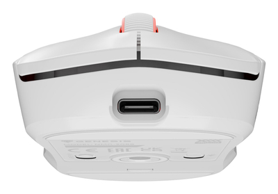 Maus Genesis Zircon XIII, pa tel dhe me USB-C, 26000 DPI, i bardhë