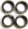 Goma Carrera Dunlop, set me 4 copë, për modelet slot 20027265 20027266 20027581 20027614 20030850 20030724 20030905, me ngjyrë të zezë