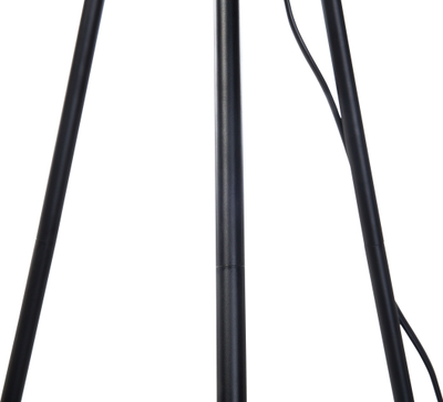 Lampë dyshemeje SAMBRA Metal, tripod, metal, e zezë