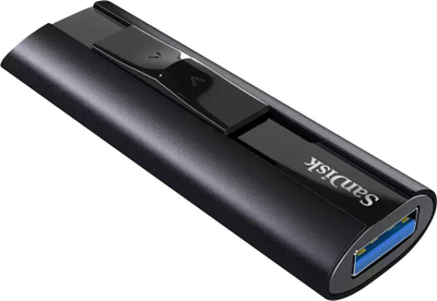USB SanDisk Extreme Pro, 1TB, USB 3.2, e zezë
