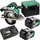 Sharrë rrethore HiKOKI C3606DB, 165mm, 36V 2x5Ah, jeshile me të zezë