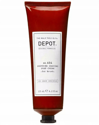 Krem rroje Depot 400 Shaving Specifications No. 404, me allantoin, për qetësim, 400 ml