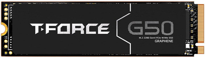 SSD M.2 Тим Група T-FORCE G50, 2TB, PCI Express 4.0 NVMe, црн