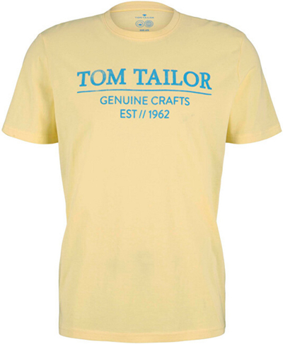 Maicë Tom Tailor Regular Fit, e verdhë
