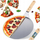 Pala për picë Vilde Pizza Peel Steel, çelik inoks, me dorezë dru, 48.5x30.5 cm