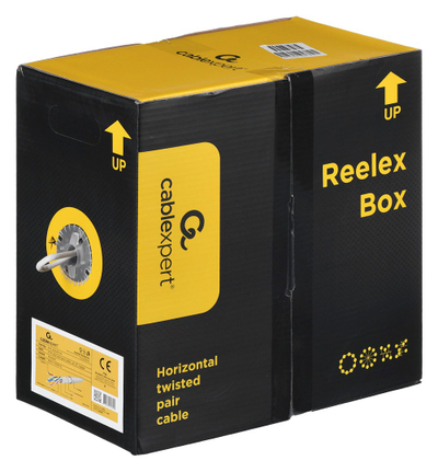 Kabllo rrjeti Gembird FPC-5004E-SO, FTP Cat 5e, 305m, gri