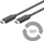 Kabllo USB Goobay 67976, USB 2.0 në USB C, 1m, gri