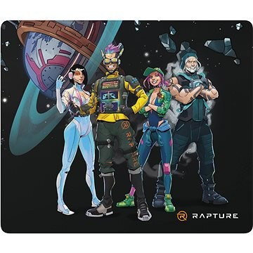 Mousepad gaming Rapture RESPAWN M Crew, madhësi e mesme, material antirrëshqitës, shumëngjyrësh